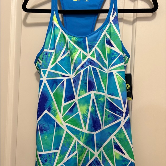 Xersion Tops - Xersion Blue Activewear Top